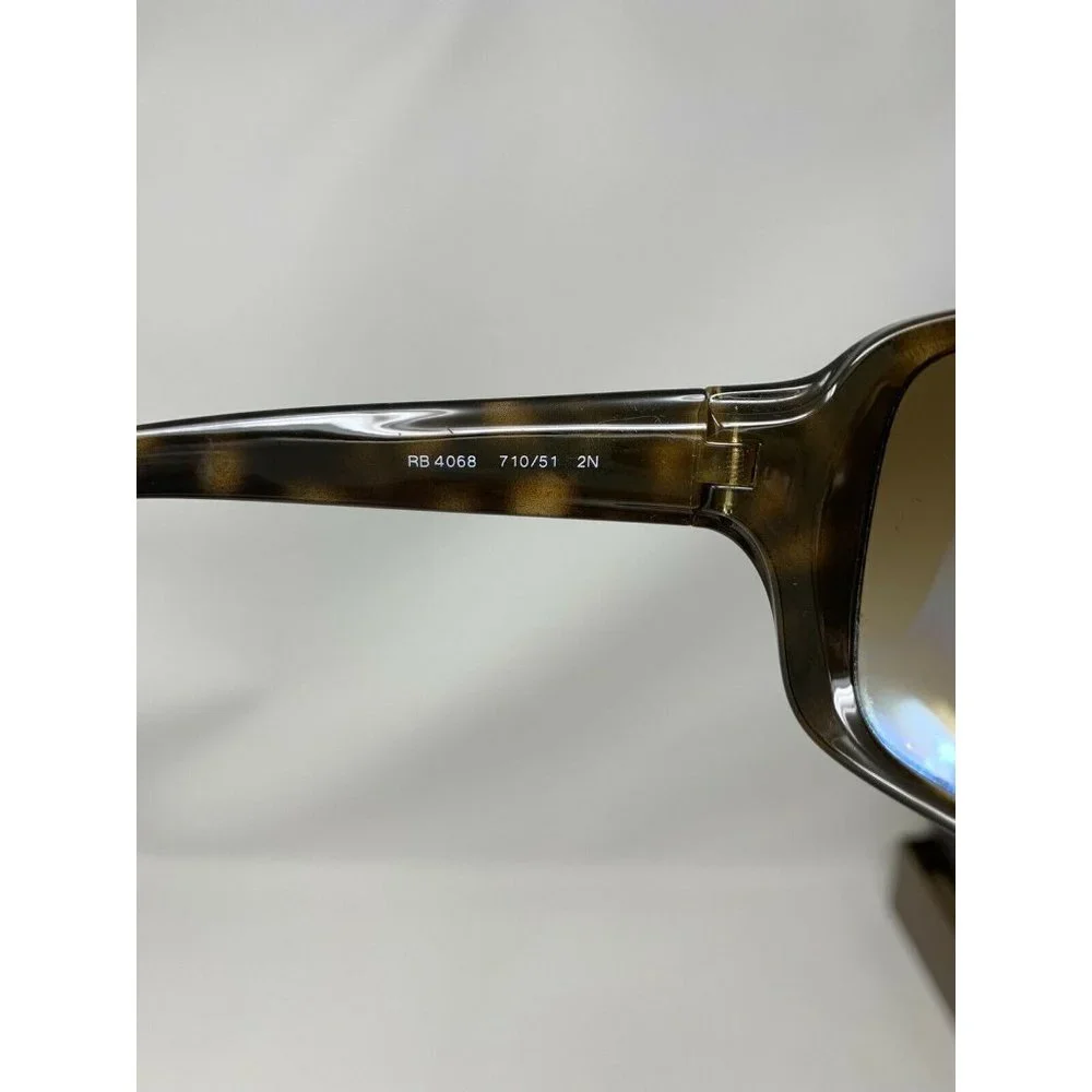 Ray Ban Sunglasses RB4068 710/51 Italy Tortoise - Picture 8 of 11